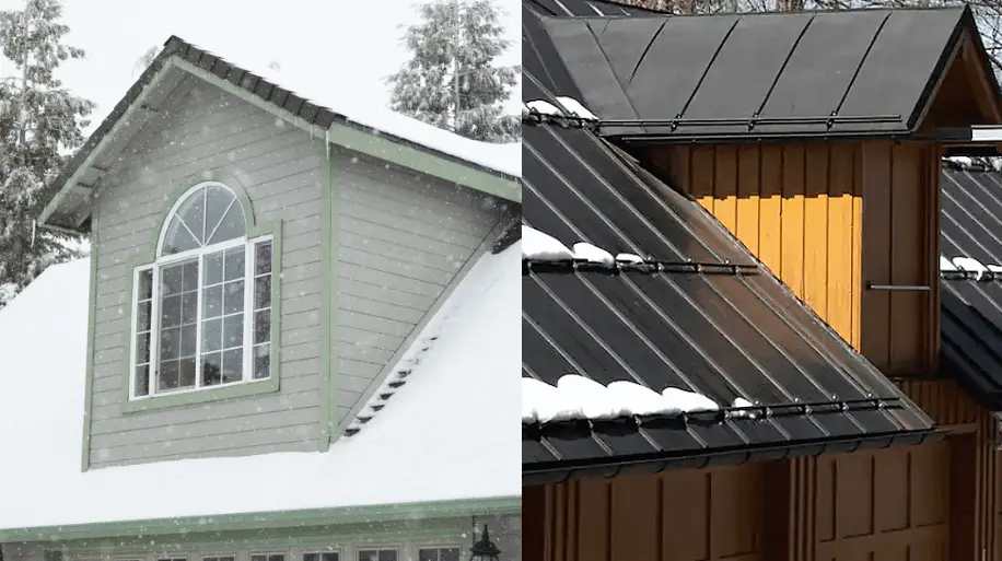 Metal roof vs Shingles in cold climate